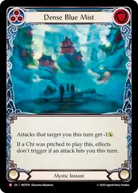 Dense Blue Mist (Part the Mistveil) — Flesh & Blood TCG Card Value