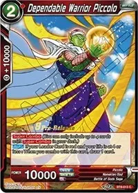 Dependable Warrior Piccolo (Malicious Machinations Pre-Release Cards)