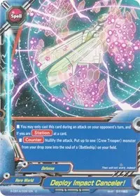 Deploy Impact Canceler (Driven to Disorder)