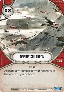 Deploy Squadron (Empire at War) — Star Wars Destiny Card Value