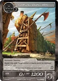 Deployable Defense Device (The Twilight Wanderer) — Force of Will Card Value