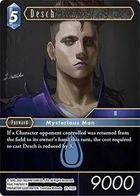 Desch (Beyond Destiny) — Final Fantasy TCG Card Value