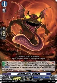 Desire Devil Incane (D-BT03: Advance of Intertwined Stars)