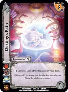 Destinys Path (Street Fighter CCG)