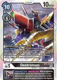 Destromon (Dimensional Phase) — Digimon Card Game Card Value
