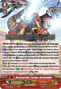 Destruction Tyrant Archraider (D-PV01: History Collection)
