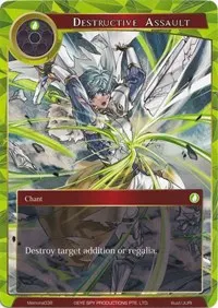 Destructive Assault (Alice Origin Memoria Cards)