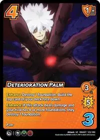 Deterioration Palm (UniVersus: My Hero Academia: Girl Power)