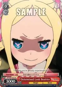 Determined Look Beatrice (Re:ZERO)