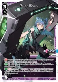 Deus Three (Vertex Diva) — WIXOSS Card Value