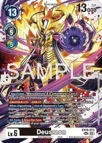 Deusmon (Sinister Order) — Digimon Card Game Card Value