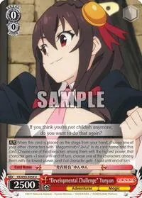 Developmental Challenge Yunyun (KonoSuba 2)