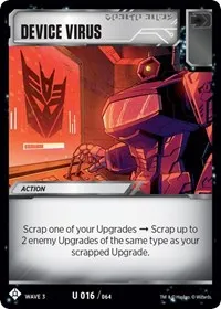 Device Virus (War for Cybertron: Siege I) — Transformers TCG Card Value