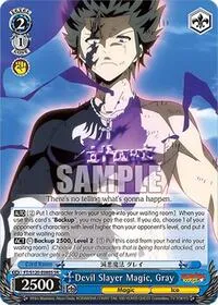 Devil Slayer Magic Gray SR (FAIRY TAIL 100 YEARS QUEST) — Weiss Schwarz Card Value