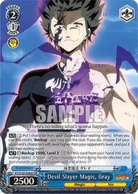 Devil Slayer Magic Gray SR (FAIRY TAIL 100 YEARS QUEST)