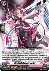 DevilishFlanger Lufur (DZ-BT07: Moon Fangs & Cerulean Blaze) — Cardfight Vanguard Card Value