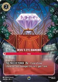Devils Eye Diamond Enchanted (Archazia's Island)