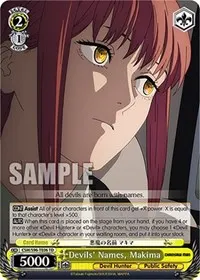 Devils Names Makima (Chainsaw Man)