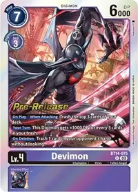 Devimon (Blast Ace Pre-Release Cards)