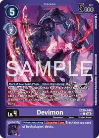 Devimon Limited Foil (Sinister Order) — Digimon Card Game Card Value
