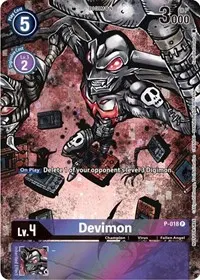 Devimon P 018 25th Special Memorial Pack (Digimon Promotion Cards)