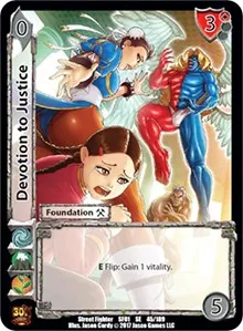 Devotion to Justice (Street Fighter CCG)