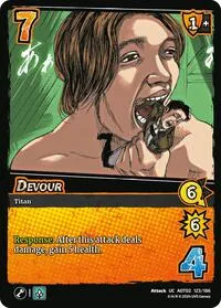 Devour (Attack On Titan: Origins of Power) — UniVersus Card Value