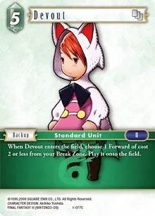 Devout Refia (Opus I) — Final Fantasy TCG Card Value