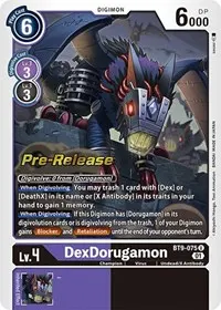 DexDorugamon (X Record Pre-Release Cards)