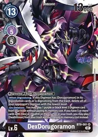 DexDorugoramon (X Record) — Digimon Card Game Card Value