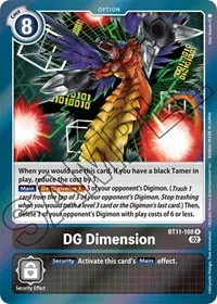 DG Dimension (Dimensional Phase)