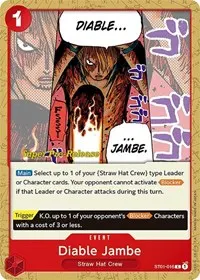 Diable Jambe (Super Pre-Release Starter Deck 1: Straw Hat Crew)