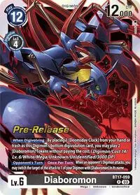 Diaboromon (Secret Crisis Pre-Release Cards)