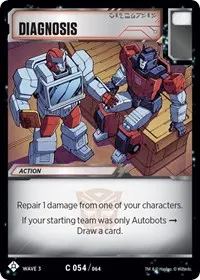 Diagnosis (War for Cybertron: Siege I)