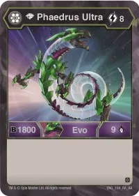 Diamond Phaedrus Ultra (Age of Aurelus) — Bakugan TCG Card Value