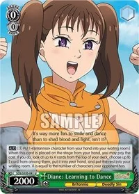 Diane Learning to Dance (The Seven Deadly Sins: Revival of The Commandments) — Weiss Schwarz Card Value