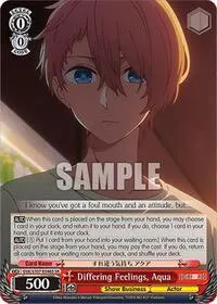 Differing Feelings Aqua SR ([OSHI NO KO])