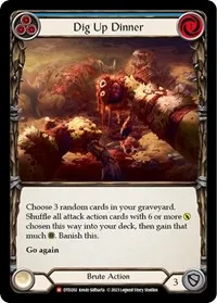 Dig Up Dinner (Dusk till Dawn) — Flesh & Blood TCG Card Value