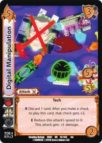 Digital Manipulation (Cowboy Bebop) — UniVersus Card Value