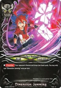 Dimension Jamming (S-SS01: Lost Dimension) — Future Card BuddyFight Card Value