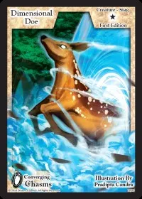 Dimensional Doe (Converging Chasms) — Exodus TCG Card Value