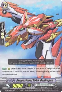 Dimensional Robo Daidragon (BT08: Blue Storm Armada)