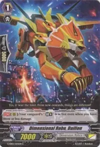 Dimensional Robo Dailion (G-EB01: Cosmic Roar)