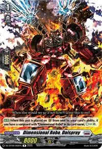 Dimensional Robo Daispray (DZ-BT09: Super Brave Detonation)