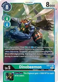 Dinobeemon (Starter Deck 09: Ultimate Ancient Dragon) — Digimon Card Game Card Value