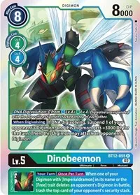 Dinobeemon (Across Time) — Digimon Card Game Card Value
