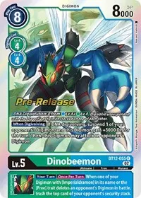 Dinobeemon (Across Time Pre-Release Cards)