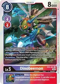 Dinobeemon Box Topper (Draconic Roar)