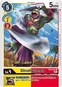Dinohyumon (New Awakening Pre-Release Cards)
