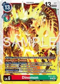 Dinomon (Dawn of Liberator) — Digimon Card Game Card Value